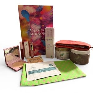 HUGE SKIN CARE, MAKEUP AND LIGHTED MIRROR BUNDLE